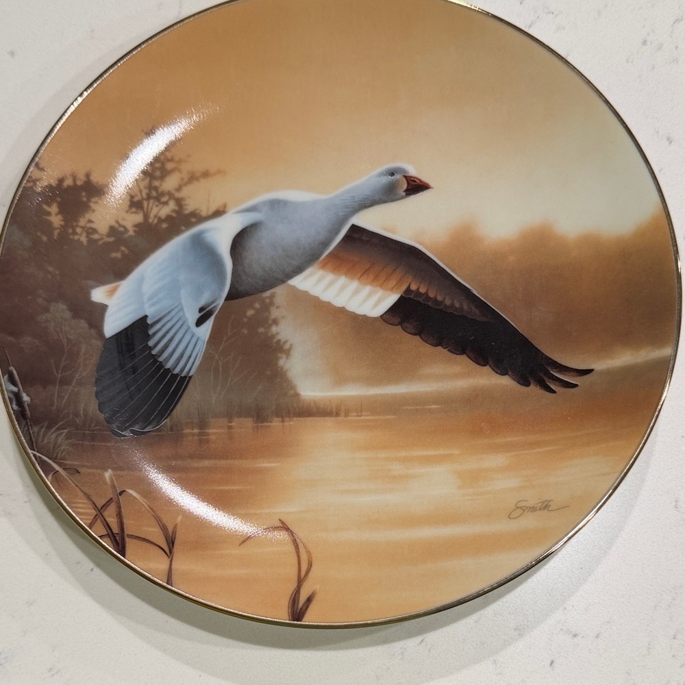 Federal Duck Stamp Collection ‘Snow Goose’ by Daniel Smith - 1991
